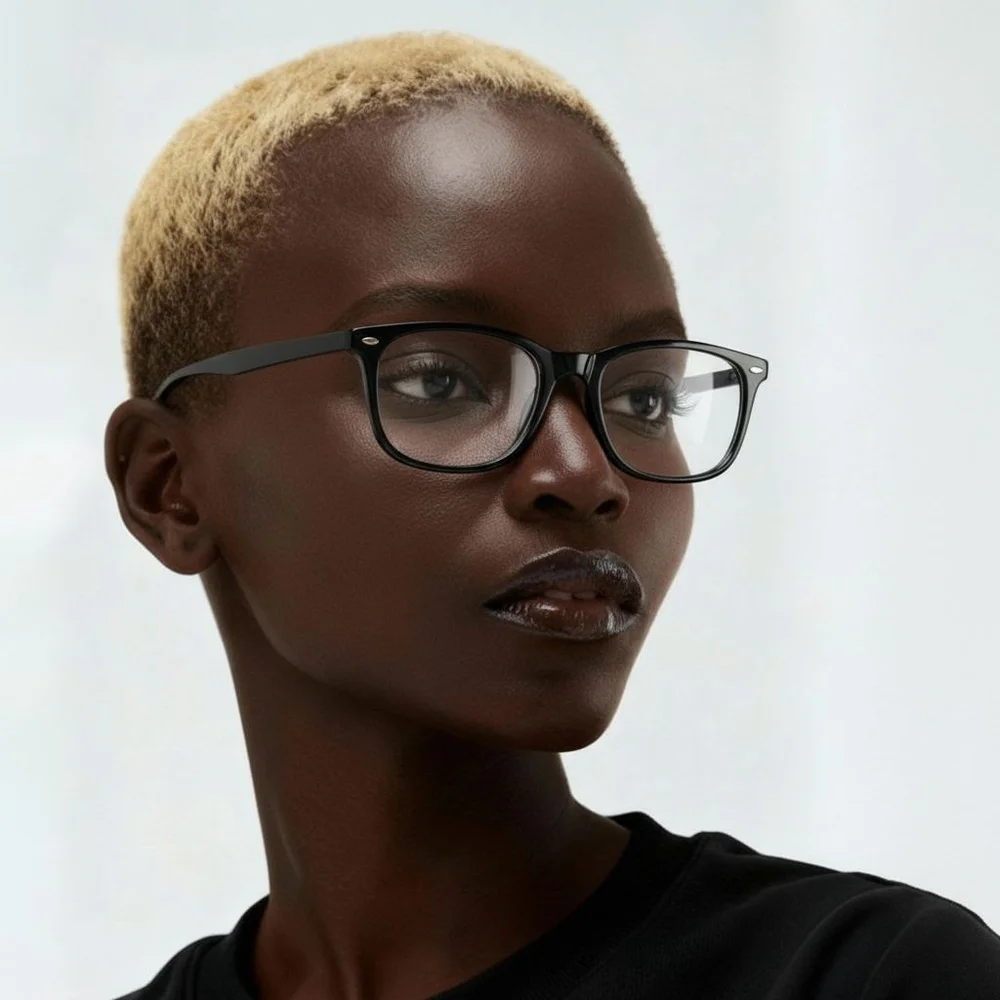 Women's Bobbi Brown Limited The Soho Black & Brown Glasses Clear Lens